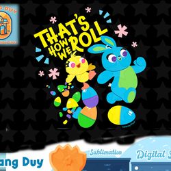 disney and pixar s toy story 4 ducky and bunny easter t-shirt copy png