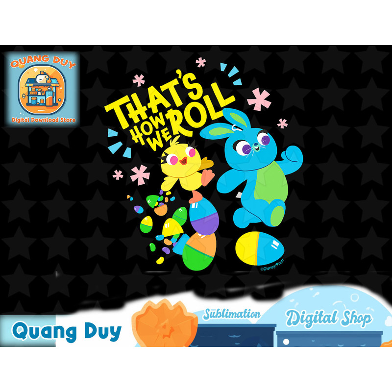 Disney and Pixar s Toy Story 4 Ducky and Bunny Easter T-Shirt copy.jpg
