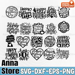 happy mothers day svg bundle, cake topper svg, best mom ever svg,  mother's day svg bundle,mama svg bundle,mama svg