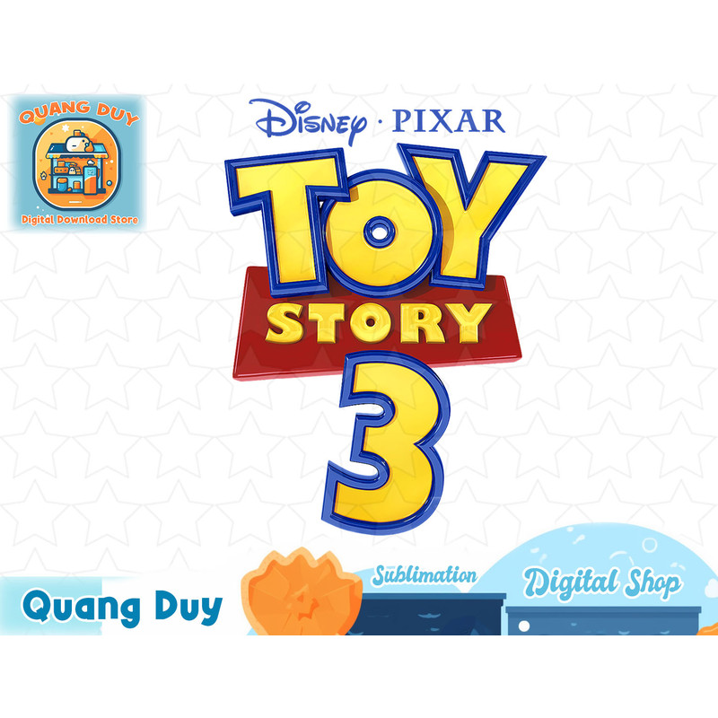 Disney Pixar Toy Story 3 Original Logo T-Shirt copy.jpg