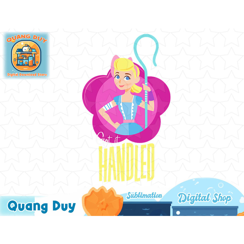 Disney Pixar Toy Story 4 Bo Peep Got It Handled T-Shirt T-Shirt copy.jpg