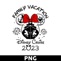 disney cruise 2023 png, family vacation png, disney land png, minnie mouse png, mickey png, disney png - digital file