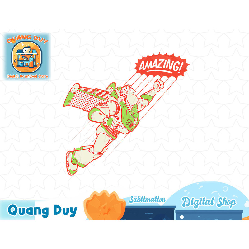 Disney Pixar Toy Story 4 Buzz Lightyear Amazing T-Shirt T-Shirt copy.jpg