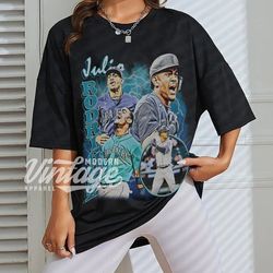 julio rodrguez shirt, baseball shirt, classic 90s graphic tee, unisex, vintage bootleg, gift, retro