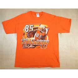 Cincinnati Bengals Chad Johnson Ocho Cinco Vintage NFL Unisex T-shirt Large