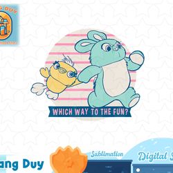 disney pixar toy story 4 ducky and bunny fun run t-shirt copy png