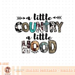 a little country a little hood cowhide western leopard png