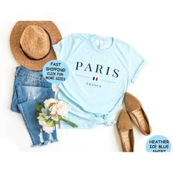 paris france shirt, paris unisex tee, paris france travel shirt, paris family matching vacation shirt, paris trip shirt,