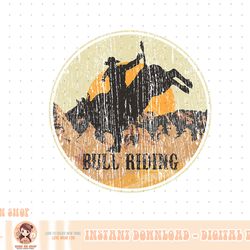 bull riding rodeo western country gift cowboy vintage png