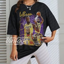 lebron james shirt, basketball shirt, classic 90s graphic tee, unisex, vintage bootleg, gift, retro