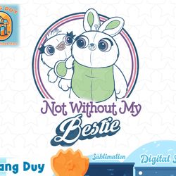 disney pixar toy story 4 ducky & bunny my bestie poster t-shirt