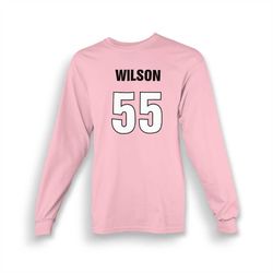 wilson youth long sleeve t-shirt | bengals | cincinnati | logan | made to order with love