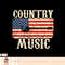 Country Music Retro Vintage Guitar American Flag T-Shirt copy.jpg