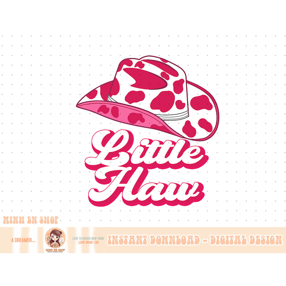 Country Western Theme Sorority Reveal Little Haw Cowgirl Hat T-Shirt copy.jpg