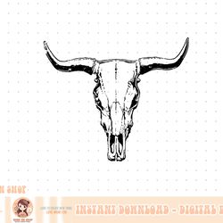 cow skull western funny cow girl farmer gift png