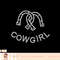 Cowgirl T-Shirt - Cool western cow girl horseshoe tee shirt copy.jpg