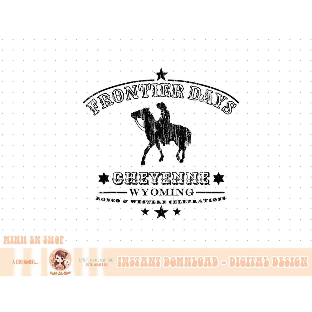 Frontier Days Rodeo Wild Western Cheyenne Wyoming T-Shirt copy.jpg