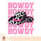 HOWDY - Country Southern Western Pink Texas Cow pattern T-Shirt copy.jpg