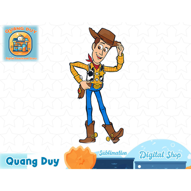 Disney Pixar Toy Story 4 Hello Woody Cowboy T-Shirt copy.jpg