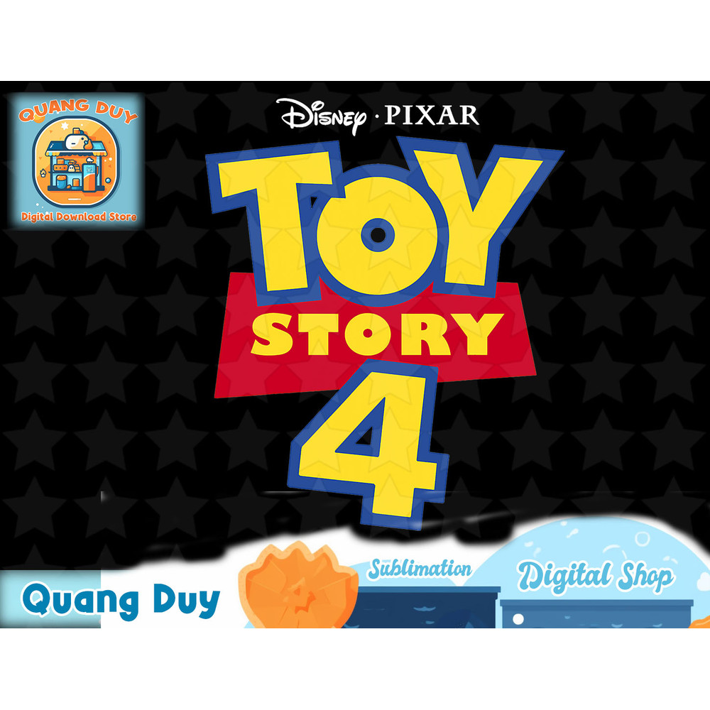 Disney Pixar Toy Story 4 Movie Logo T-Shirt copy.jpg