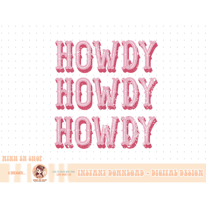 Howdy Rodeo Women Vintage Western Country Southern Cowgirl T-Shirt copy.jpg