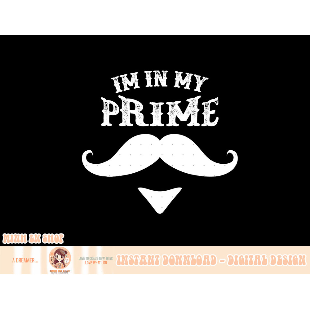 Im In My Prime Western Doc Holiday With Mustache T-Shirt copy.jpg