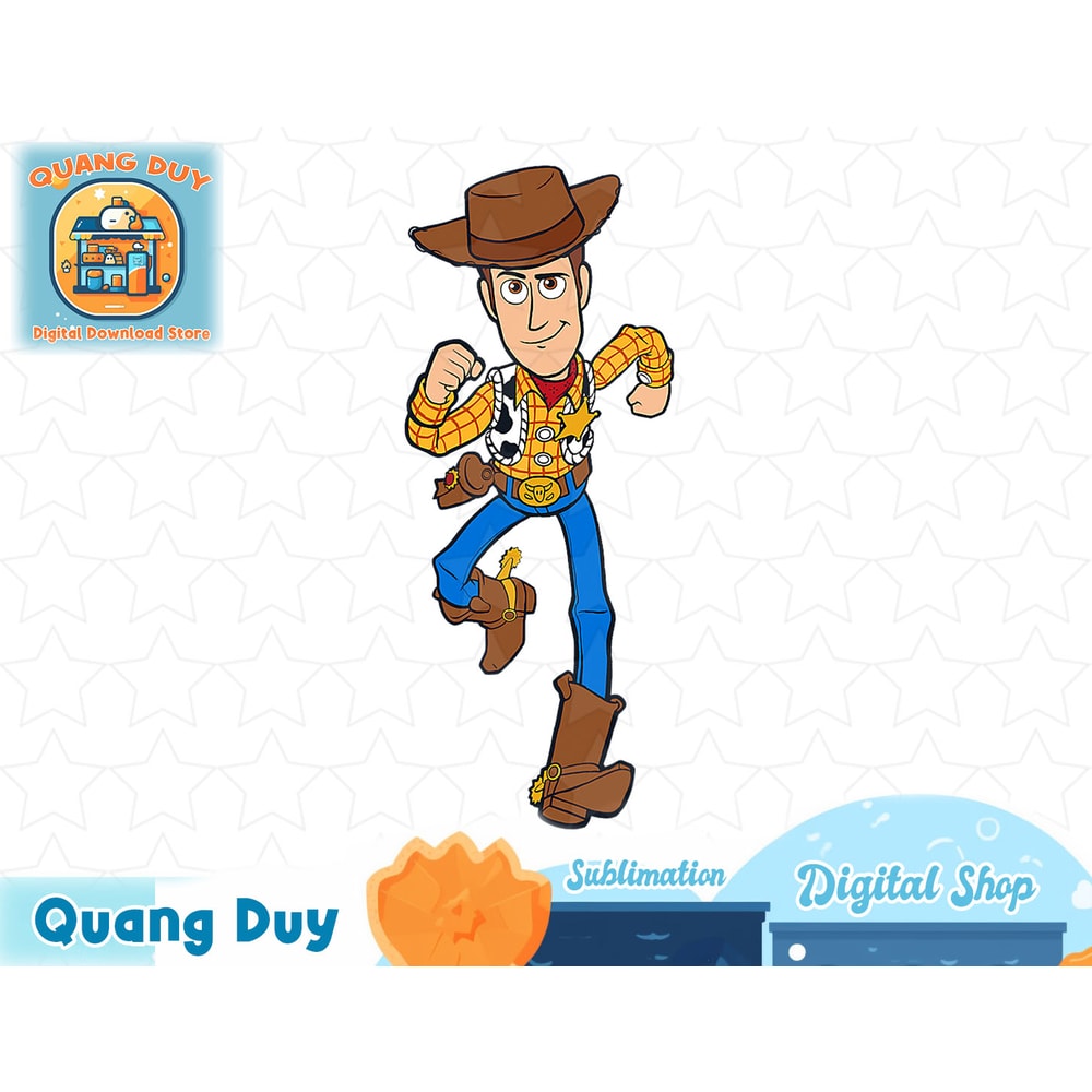 Disney Pixar Toy Story 4 Woody on the Run T-Shirt copy.jpg