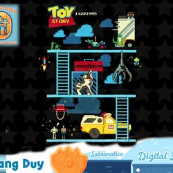 disney pixar toy story 8-bit game t-shirt copy