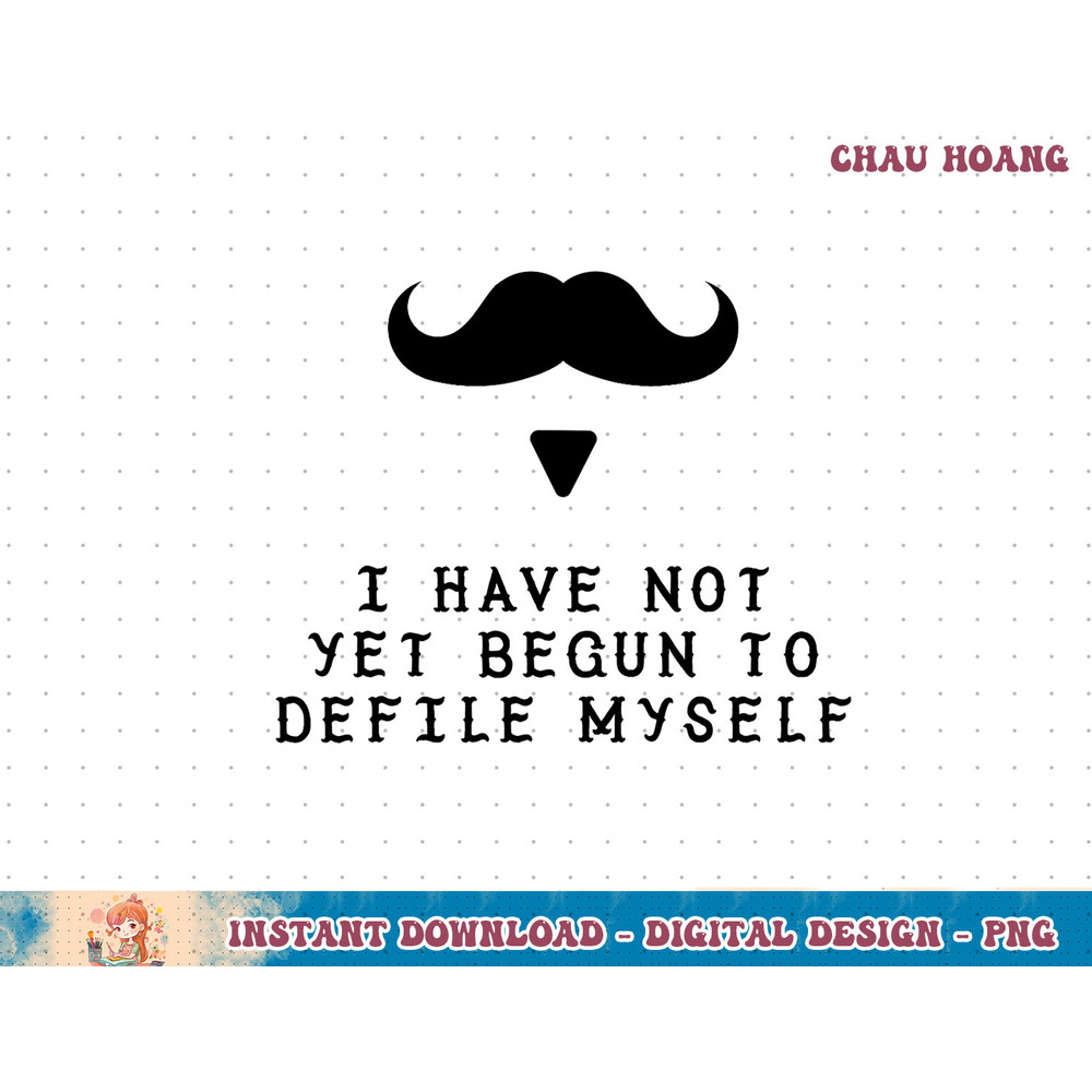 I Have Not Yet Begun To Defile Myself Funny Western Theme T-Shirt copy.jpg