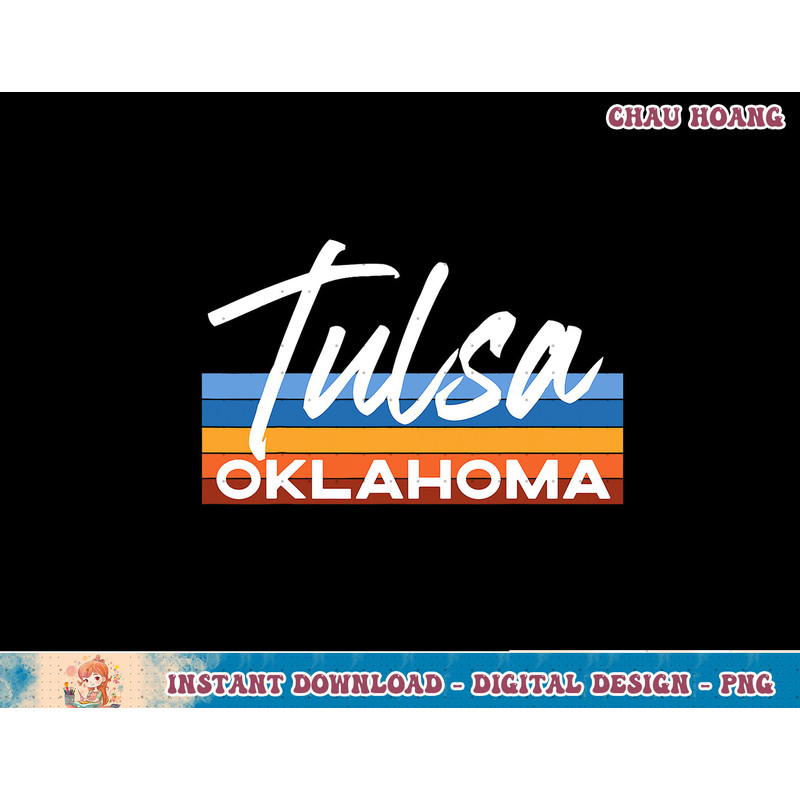 I Love Tulsa Oklahoma OK Retro Western Desert T-Shirt copy.jpg