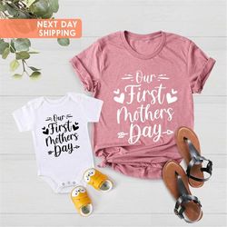 mom and baby matching outfit shirt, mom and baby set shirt, mom and me shirt, mom and me outfits shirt, family matching