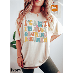 new mom shirt, i can't i'm busy growing a human shirt, comfort colors mama shirt, pregnancy announcement shirt