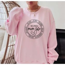 you know momlife sweatshirt,mothers day sweatshirt,momlife hoodie,gift for mom,mother's day gifts,momlife crewneck,mama
