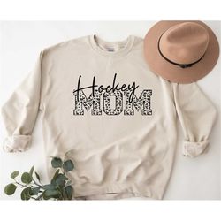 hockey mom sweatshirt,mothers day sweatshirt,mom life hoodie,gift for mom,hockey lover crewneck,mom sweatshirt,mama crew