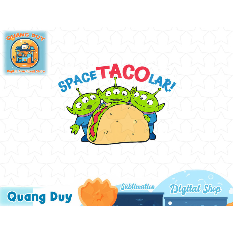 Disney PIXAR Toy Story Aliens Spectacular Taco T-Shirt copy.jpg
