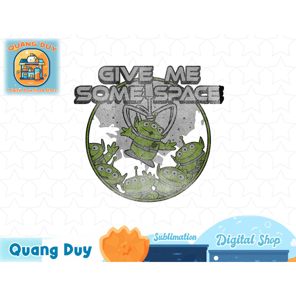 Disney Pixar Toy Story Aliens The Claw Give Me Some Space T-Shirt copy.jpg