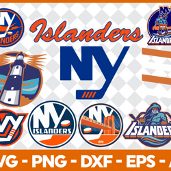 new york islanders bundle svg, nhl bundle svg, nhl svg, hockey svg, hockey bundle svg file cut digital download