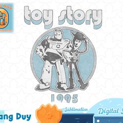disney pixar toy story buzz & woody retro t-shirt copy