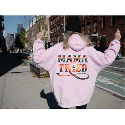 Mama Tried Sweatshirt Hoodie, Mothers Day Sweatshirt, Mom Life Hoodie,  Western Mom Sweatshirt, Trendy Hoodie, Oversized