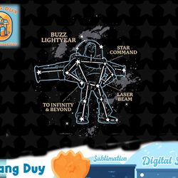 disney pixar toy story buzz lightyear constellation t-shirt copy