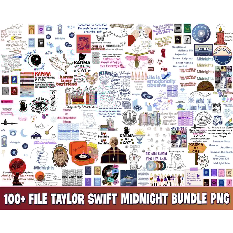 100+ file Taylor Swift Midnight bundle png.jpg