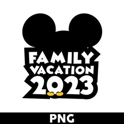disney family vacation 2023 png, disney castle png, mickey mouse png, minnie mouse png, disney png - digital file