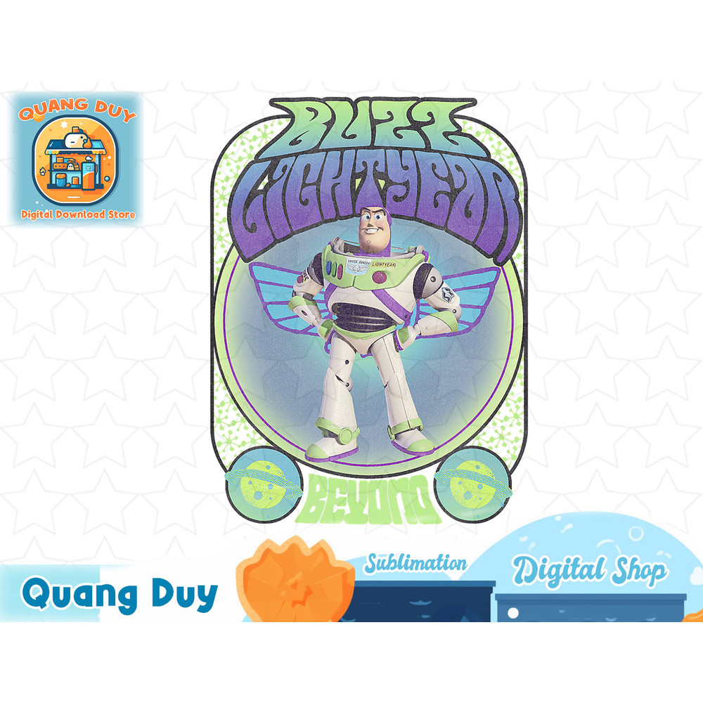 Disney Pixar Toy Story Buzz Lightyear Seventies Poster T-Shirt copy.jpg
