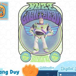 disney pixar toy story buzz lightyear seventies poster t-shirt copy