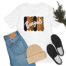 cincinnati bengals unisex jersey short sleeve tee