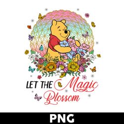 pooh bear png, pooh png, winner the pooh png, disney family vacation png, disney png - digital file