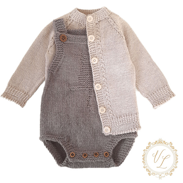 Baby Onesie Pattern, Baby Romper Knitting Pattern.jpg