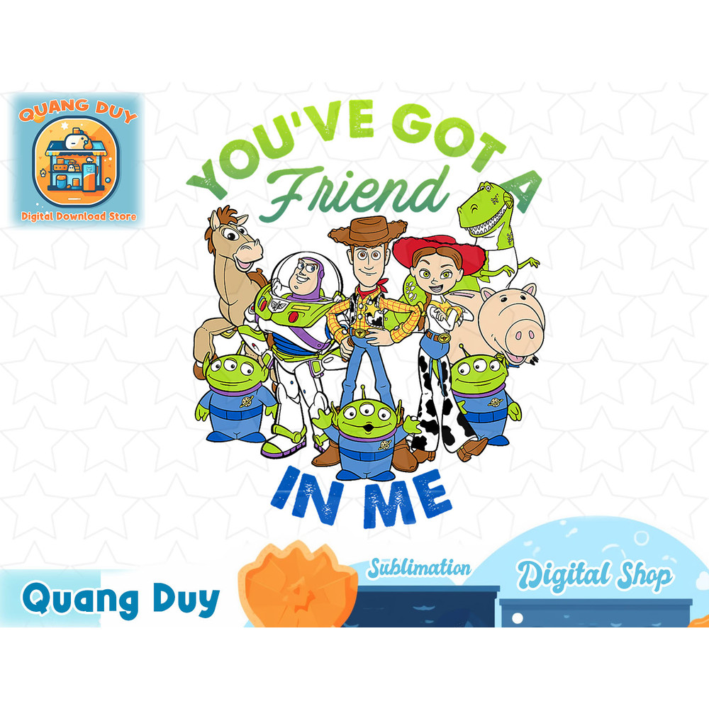 Disney Pixar Toy Story Cartoon Group Shot Graphic T-Shirt T-Shirt copy.jpg