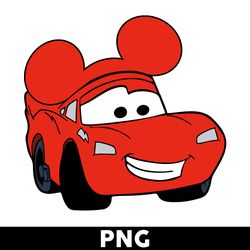 lightning mcqueen car png, lightning mc queen png, car cartoon png, disney car png, disney png - digital file