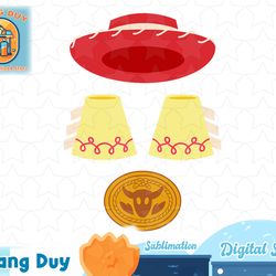 disney pixar toy story cowgirl jessie details t-shirt copy